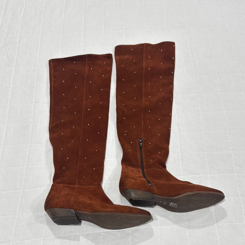 Free People Over The Knee Suede Boots
